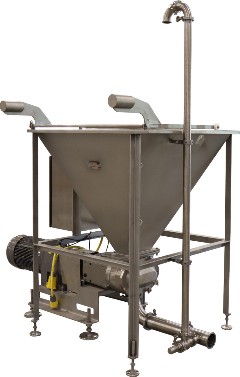 Handump Hopper Machine Pump Hopper - FPEC | Food Processing Equipment Company